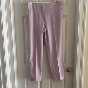 Ann Taylor Lilac Cropped Pants
